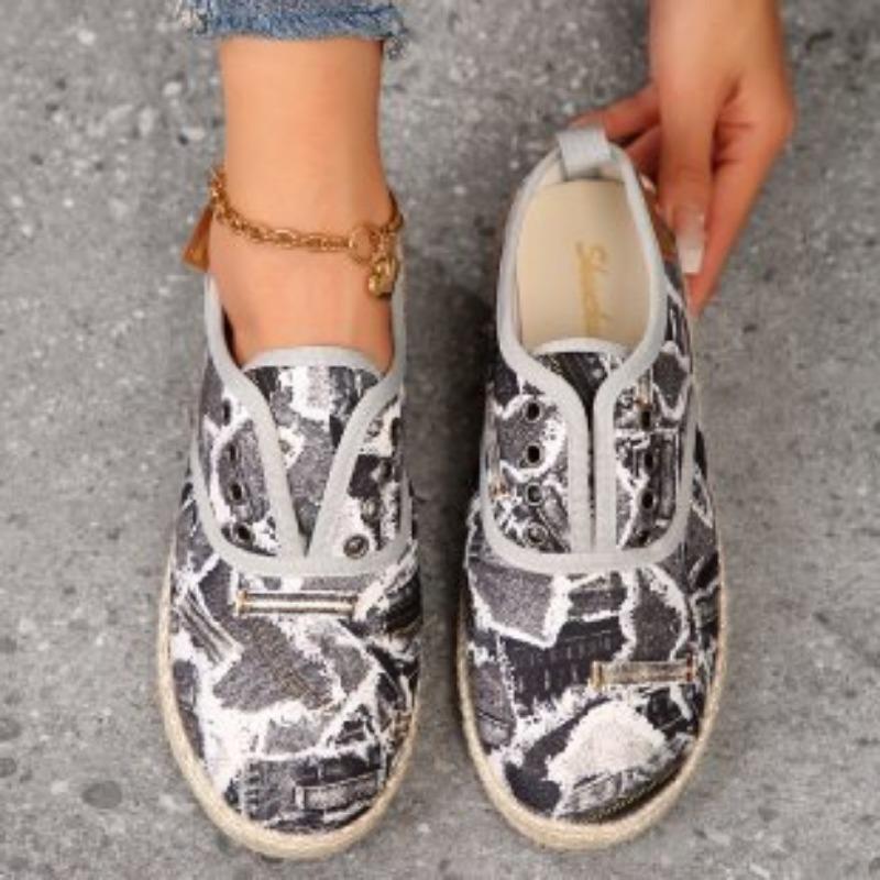 

Canvas shoes women s spring and autumn new lazy one-pedal single shoes large size casual women s shoes 36