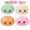 New Squishy Toys Colorful Steamed Bun Stress Balls, Reusable Rebound Decompression Toys, Office Stress Relief Gifts