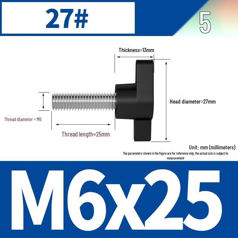 Stainless Steel Z-Type T-Handle Slotted Screw with Plastic Head (M4/M5/M6/M8)