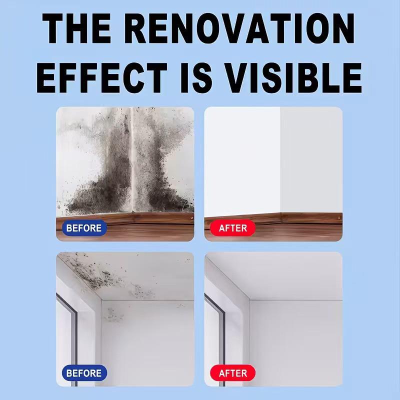 Mold Remover For Walls And Removing Mold Spots Cleaning Agent For Repairing Wall Effectively Remove Mold Remove Mold Gel Cleaner Set