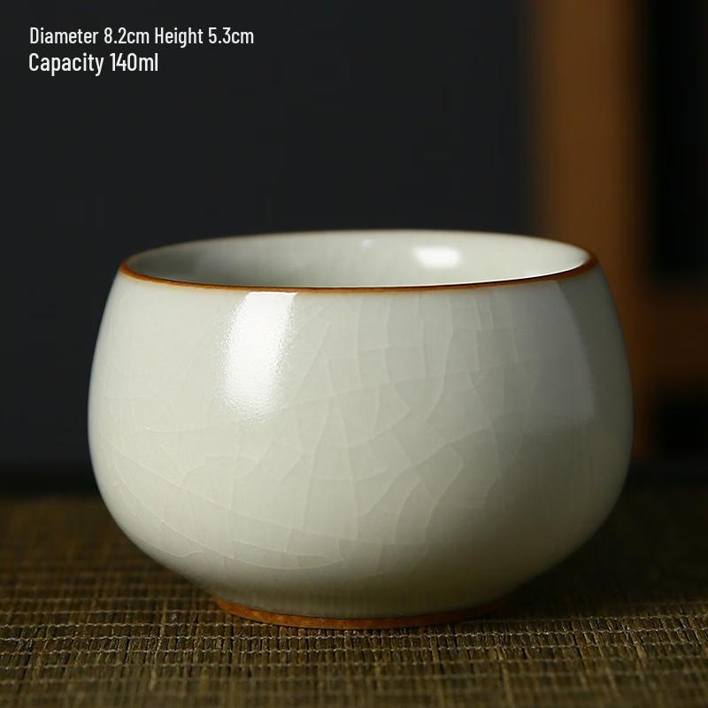 Ru Ware Ceramic Tea Tasting Cup