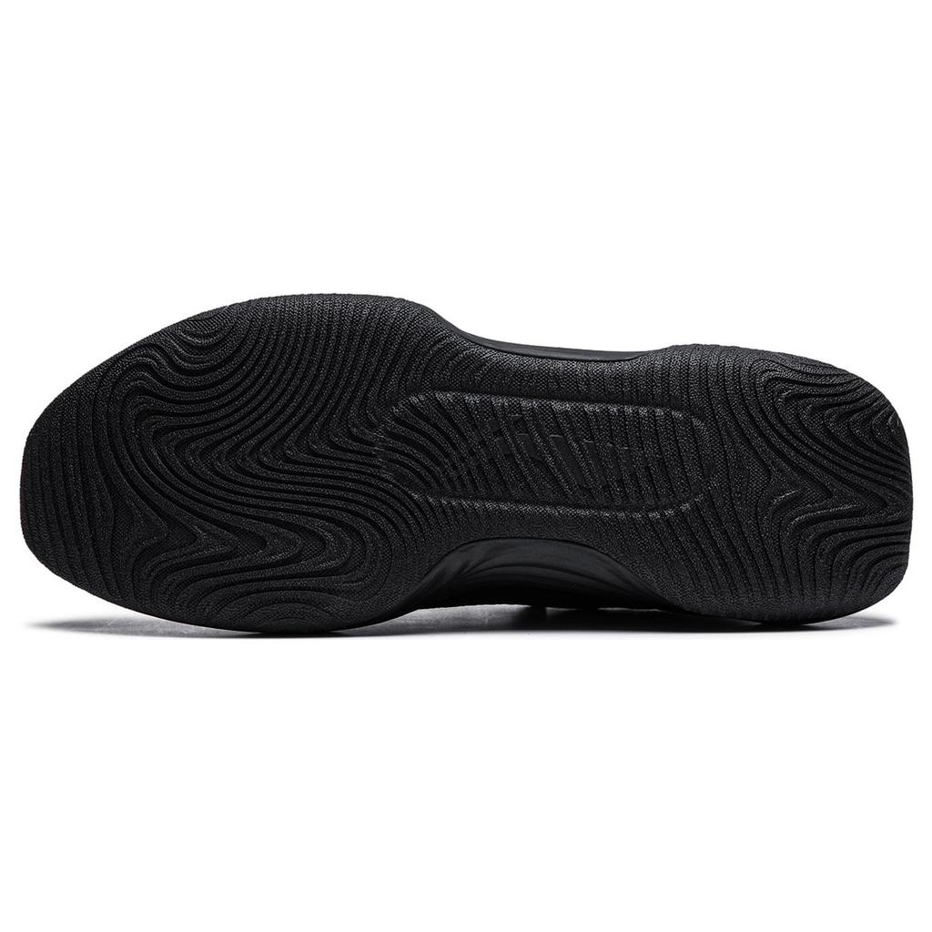 Li Ning SOFT WARM Textile, Synthetic Leather Low top Casual Shoes Men's Black AGLT121-6