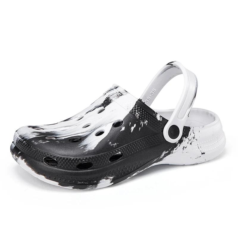 

Тапочки EVA смешанных цветов для родителей и детей, легкая обувь для пар для мужчин, высококачественные водонепроницаемые домашние сандалии для женщин, удобные скольжения 35-36