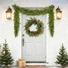 1.8m & 2.7m Artificial Garland with Plastic Vines for Christmas Home Decor