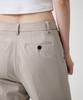 MUSINSA STANDARD WOMAN [Cooltandard] Women'S Straight Hidden Banding Slacks [Light Beige]