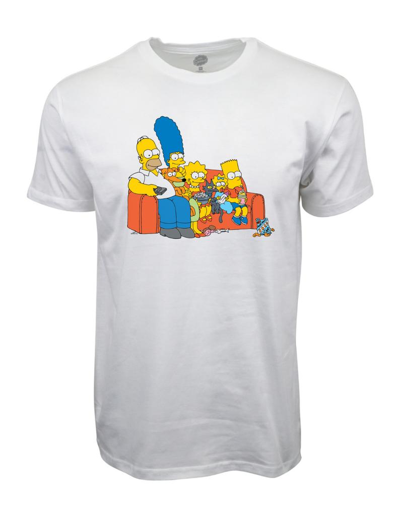 The Simpsons Couch Family T Shirt