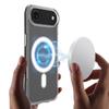 For iPhone 17 Air Clear Phone Case Compatible with MagSafe TPU+Acrylic Back Cover