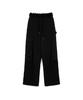 THREE TO EIGHTY Lace Rolled Cargo Pants Black