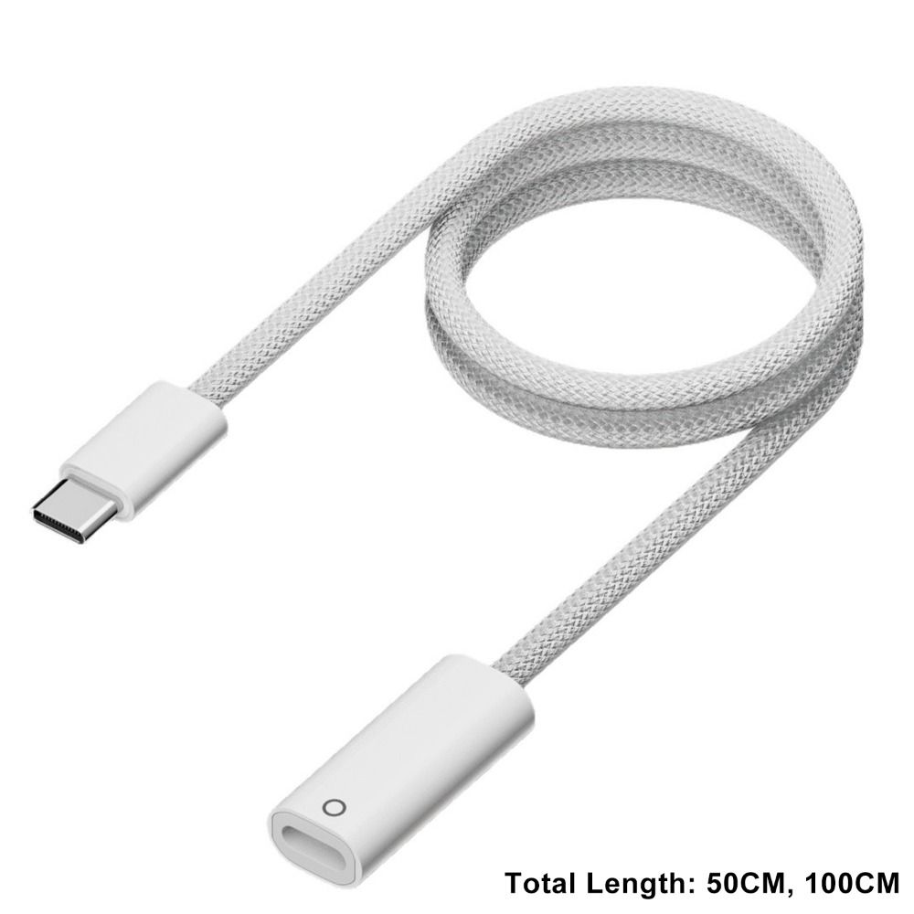 50/100cm Pencil Charger Adapter for Apple Pencil 1st Generation for iPad 10/11th Gen