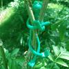 10pcsGarden Plant Ties Plant Cable Ties Tree Decorative Ties Frog Type Bendable Garden Ties for PlantsSupport Gardening Supplies
