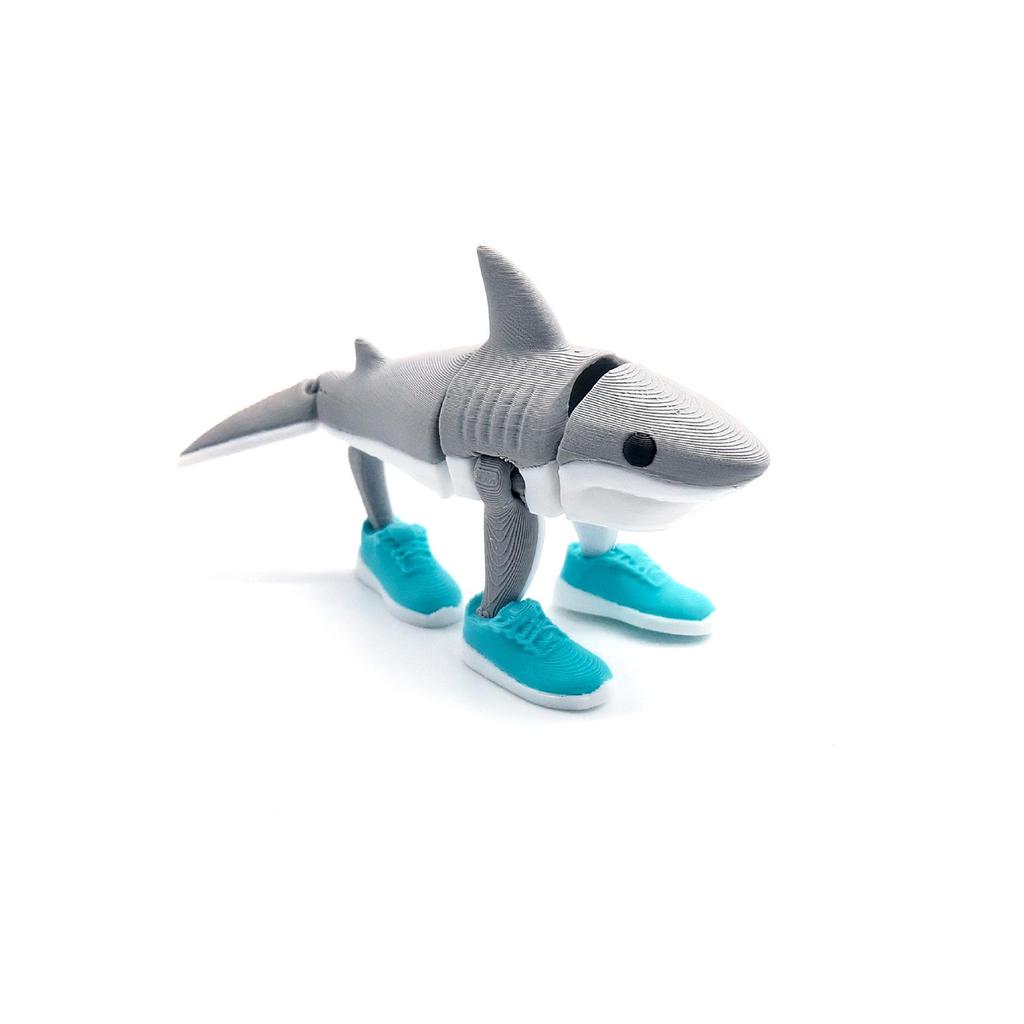 3D Printed Shan Hai Jing Wooden Stick Figure Decompression Toy