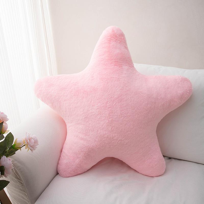Star Pillow Plush Toy for Girls Sleeping Soft Stuffed Animal Doll Cute Gift