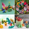 Ultra-lightweight clay 72-color set DIY toy handmade tools included. Suitable boys girls perfect birthday gifts. Natural drying play recommended ages
