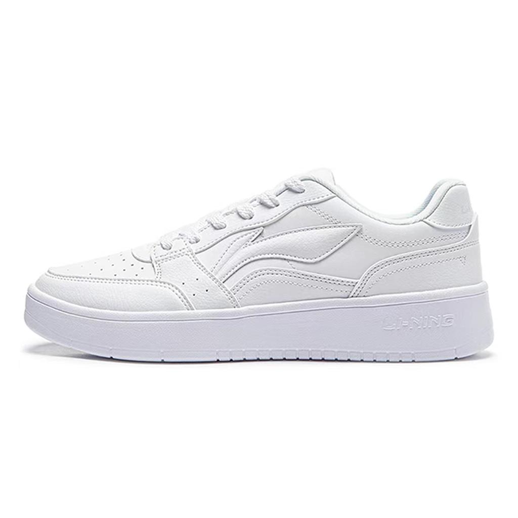 Li Ning Sycee Slip Resistant Cushioning Low top Skateboard Shoes Men's White Blue AGCT339-6(Team1238-)