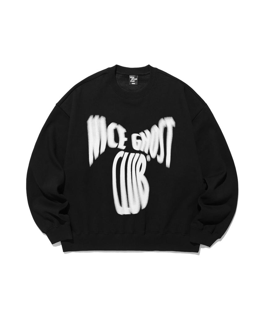 NICEGHOSTCLUB Scream Logo Sweatshirts_Black(Ng2Dfum450A)