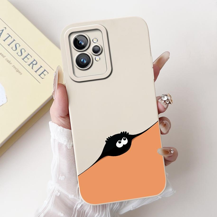 For Realme GT Neo 2 Case RMX3370 Silicone Cover Creative Panda Rabbit Shockproof Bumper For Realme GT2 Pro GT 2 RealmeGT2 Fundas