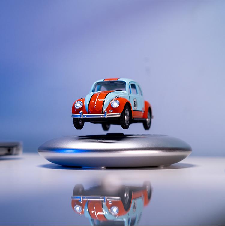 Car Model Desktop Magnetic Levitating Ornament Premium Collectible Gift Levitating Diecast Car Model Magnetic Levitating Small - 4 - 7 оранжевый