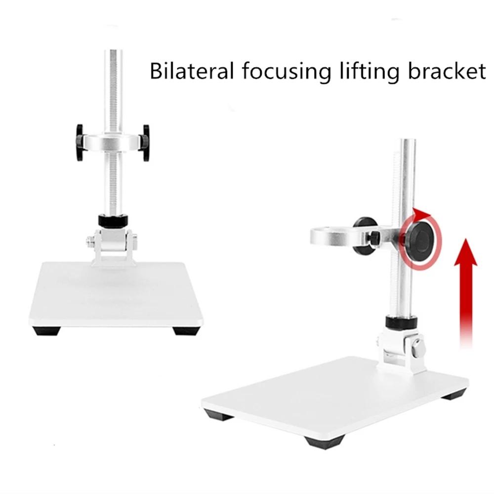 7‘’ Large Screen Repair Digital Microscope 1200X Zoom 12MP HD Electronic Microscopes Camera Magnifier