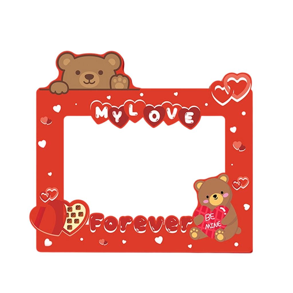 Easter Theme Wooden Photo Frame Egg Party Photo Props Desktop Creative Decoration Photo Frame