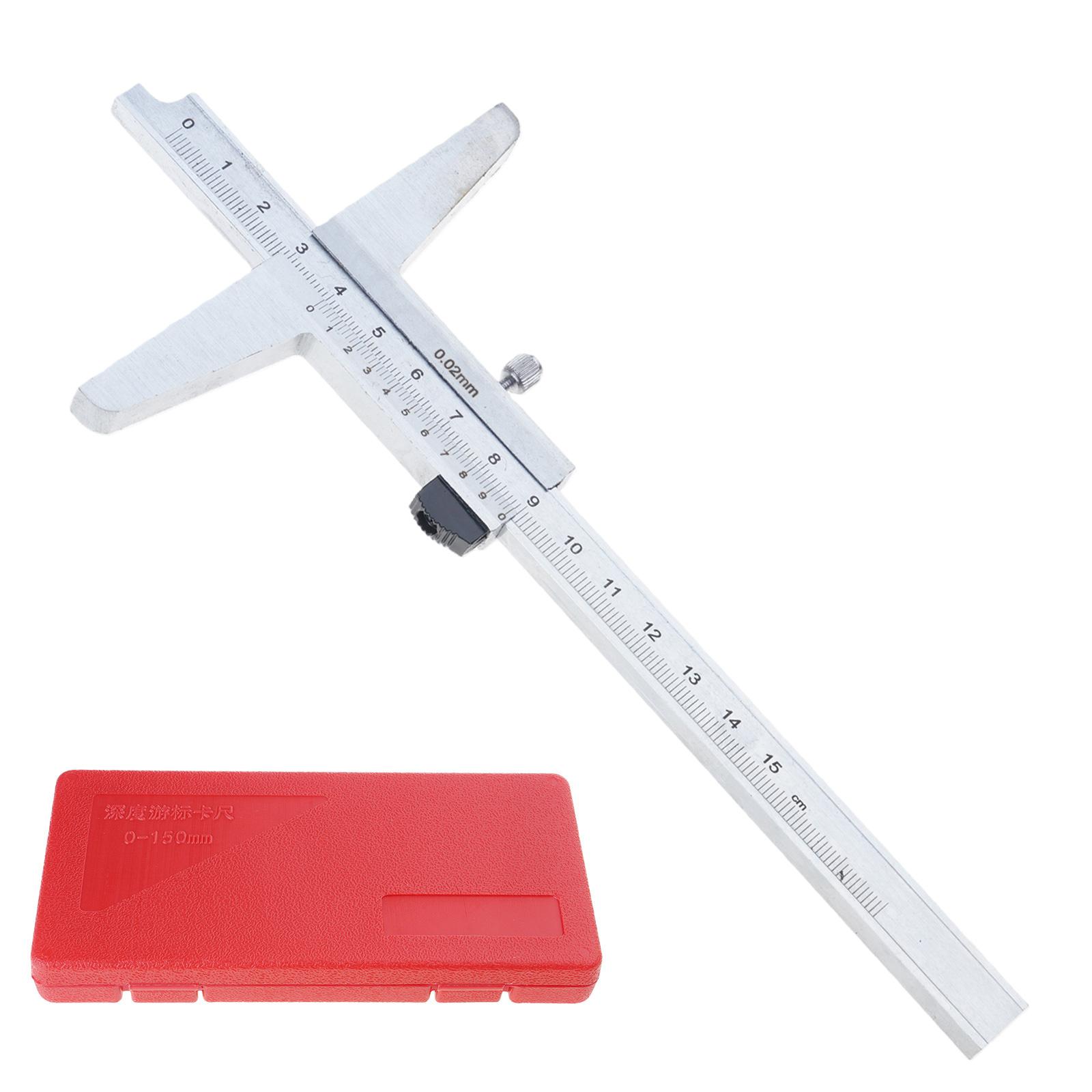 Vernier Caliper Electronic Depth Vernier Gauge Micrometer Measuring Tool 0-150mm 1