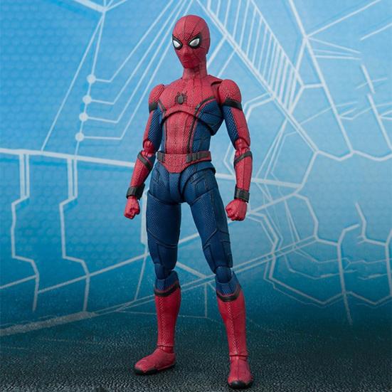 15cm Spiderman Superheld Puppe Bewegliche Actionfigur Kinderspielzeug Sammlung Geschenk