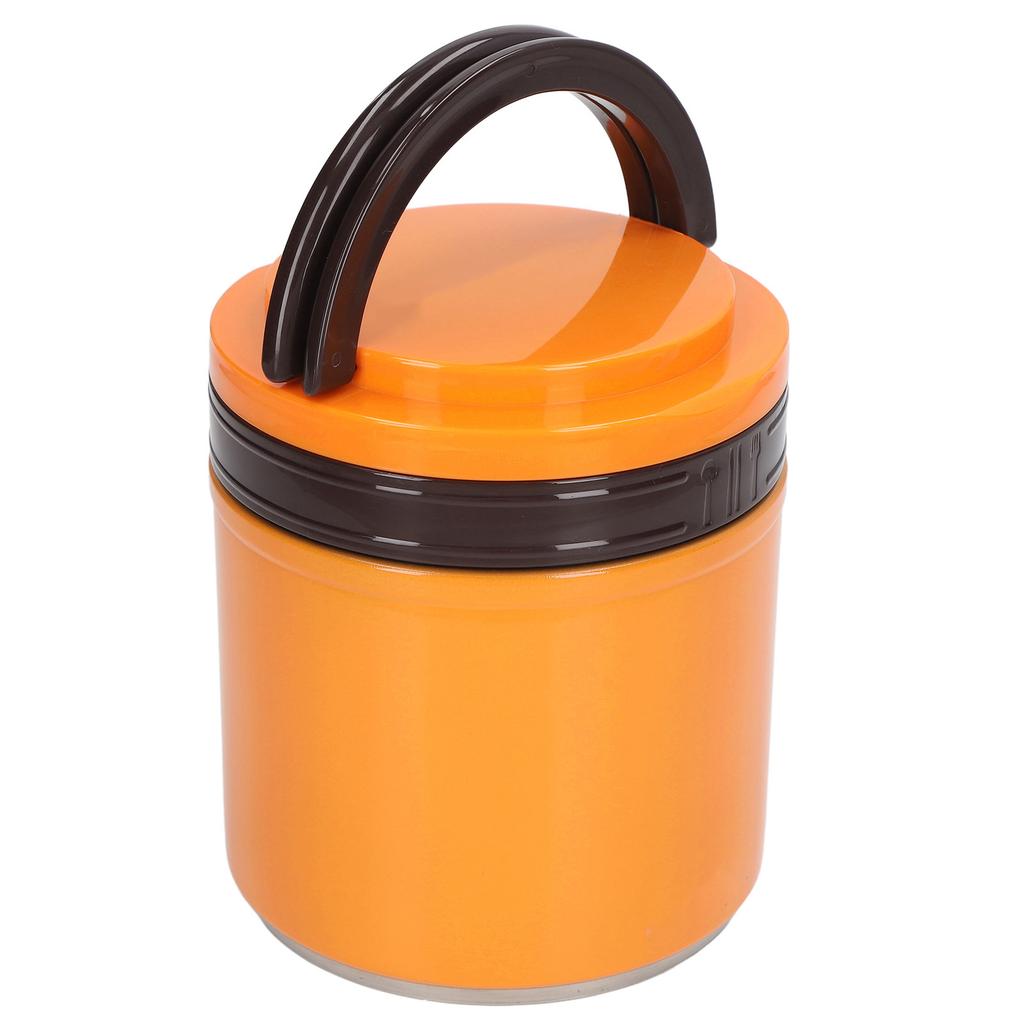 Izolowany pojemnik na jedzenie 304 stal nierdzewna styl japoński okrągły kształt próżniowy pojemnik na lunch jedzenie dla