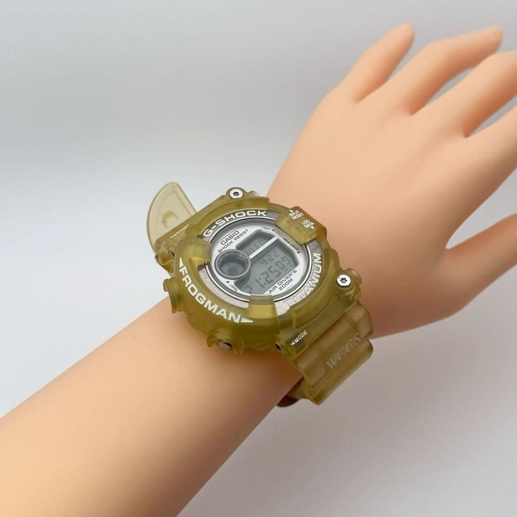 CASIO FROGMAN Triple Manta Titanium Digital Watch / G-SHOCK DW-8201WC