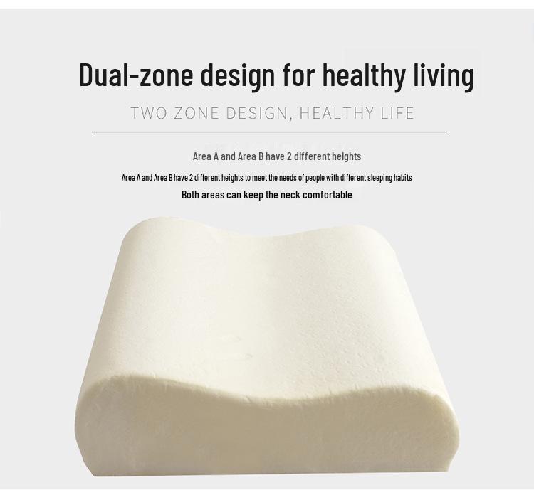 Memory Foam Pillow - Comfortable, Slow Rebound Latex Pillow for Sleeping or Gift.