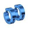 1/16 Paia Orecchini a Bottone Magnetici Uomo Acciaio Inossidabile Senza Foratura Orecchini a Cerchio Pendenti a Croce Unisex Orecchino Magnetico Clip-on con Zirconia Cubica