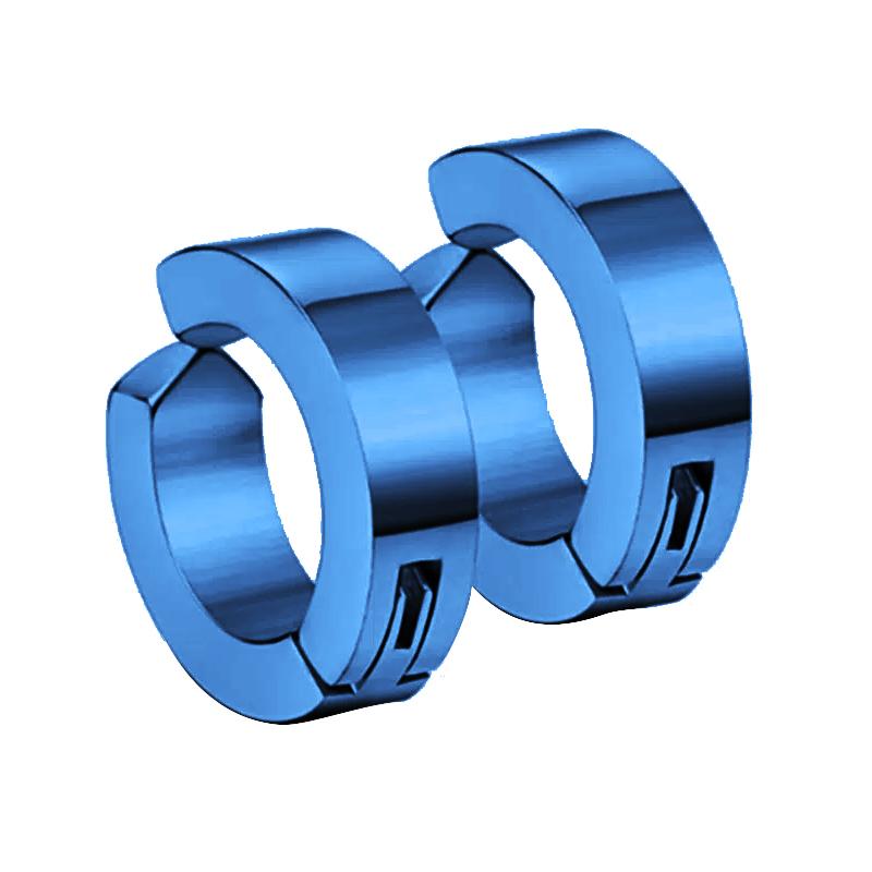 1/16 Paia Orecchini a Bottone Magnetici Uomo Acciaio Inossidabile Senza Foratura Orecchini a Cerchio Pendenti a Croce Unisex Orecchino Magnetico Clip-on con Zirconia Cubica