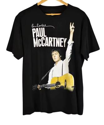 Vintage Paul Mccartney T-Shirt Unisex Short Sleeve T-Shirt All Sizes Harajuku Men Clothing