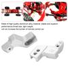 2pcs Front Bumper Mounts Aluminum Alloy Lightweight Front Fixing Seats with Screws Wrench for   SCX24 1Celsius24 RC Car