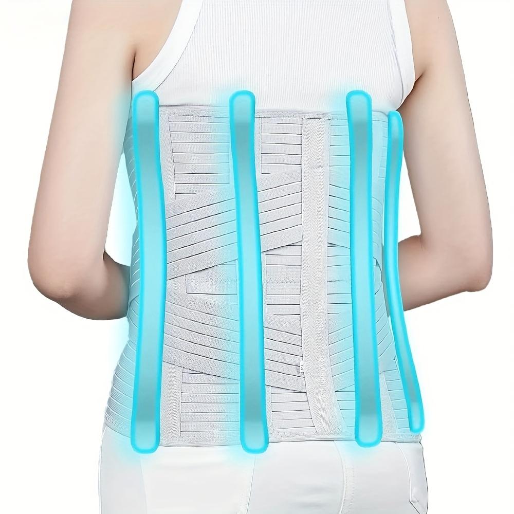 

Extra-Wide & Tall Adjustable Lumbar Support Belt L світло-сірого кольору