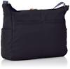 Anello Grande Cinnamon Shoulder Bag, A4 Size, 10 Pockets, GTM0334, Navy