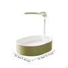 Automatic Bird Bath Adjustable Spacious Shower Parrot for Small Medium Birds, Budgie
