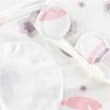 2PCS Set Newborn Swaddle Wrap with Bear Ear Hat Soft Cotton Anti‑Startle Adjustable Anti‑Kick Baby Sleepsack Breathable Infant Sleeping Blanket