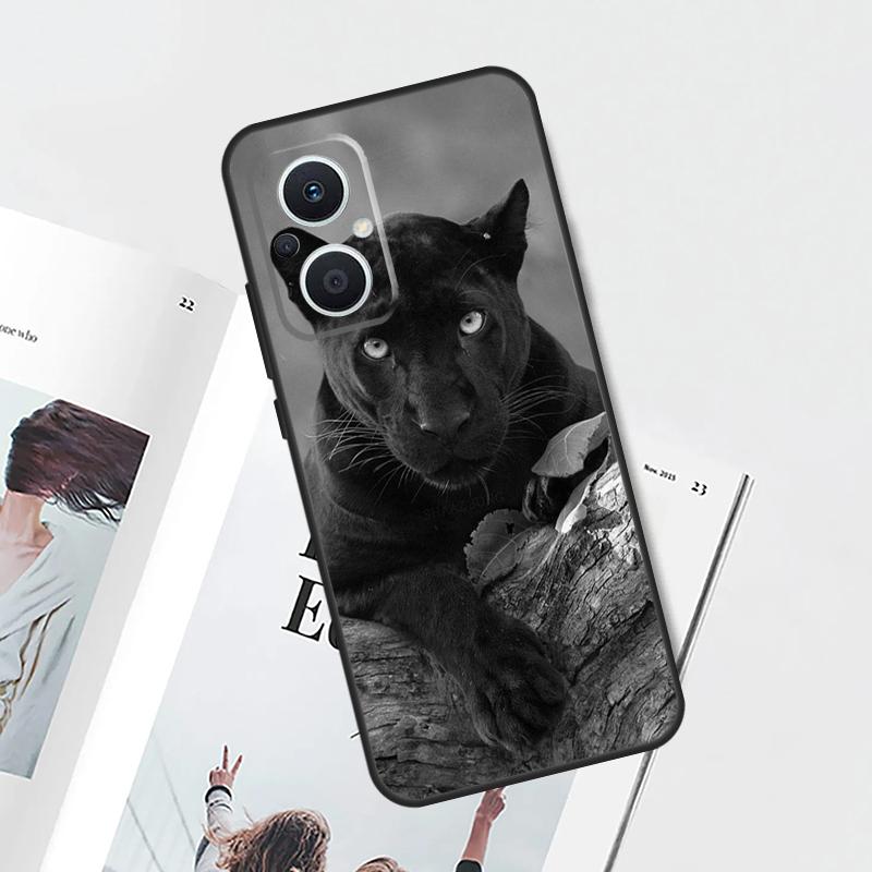 Cheetah Panther Case For OPPO Find X9 X5 X6 X8 Pro OPPO Reno 12F 14F 13F 11F 10 12 13 14 Pro 7 8 Lite Cover