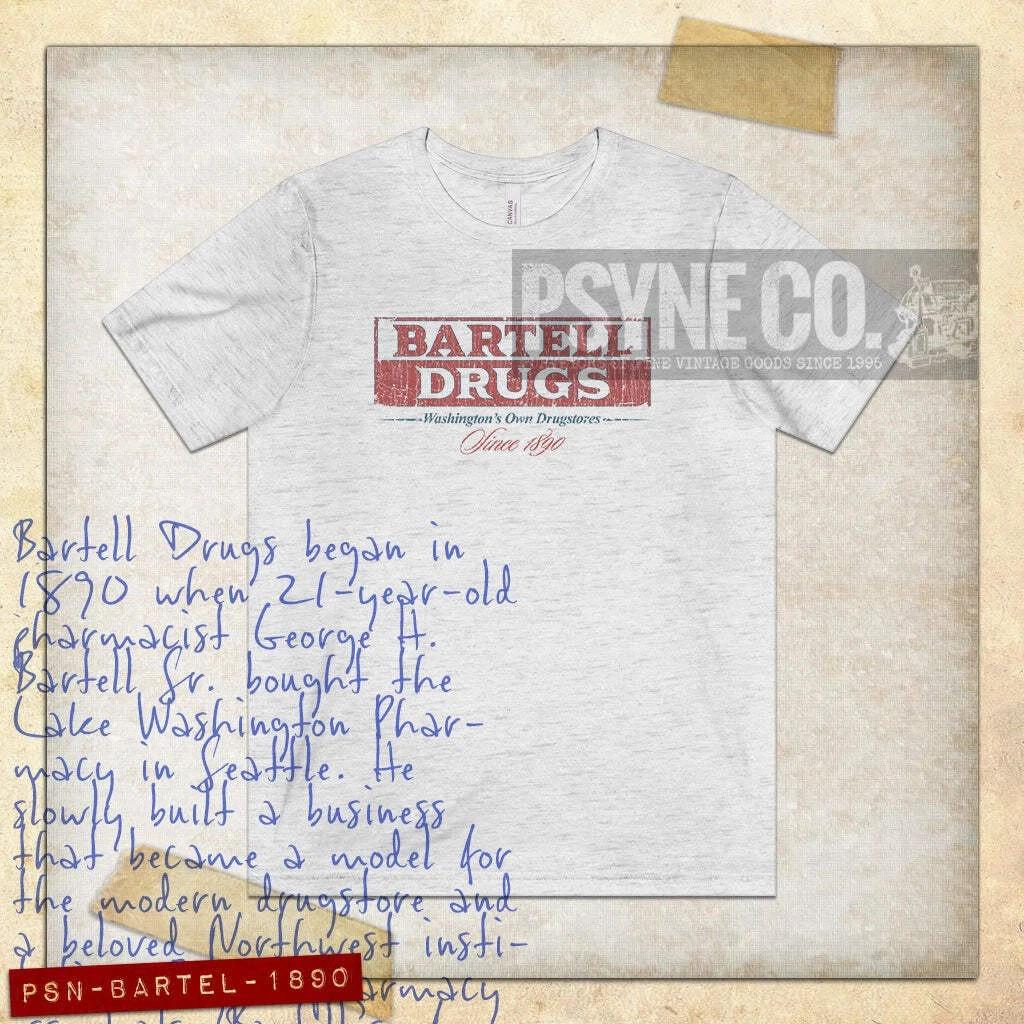 

Bartell Drugs 1890 Vintage Men s T shirt XL