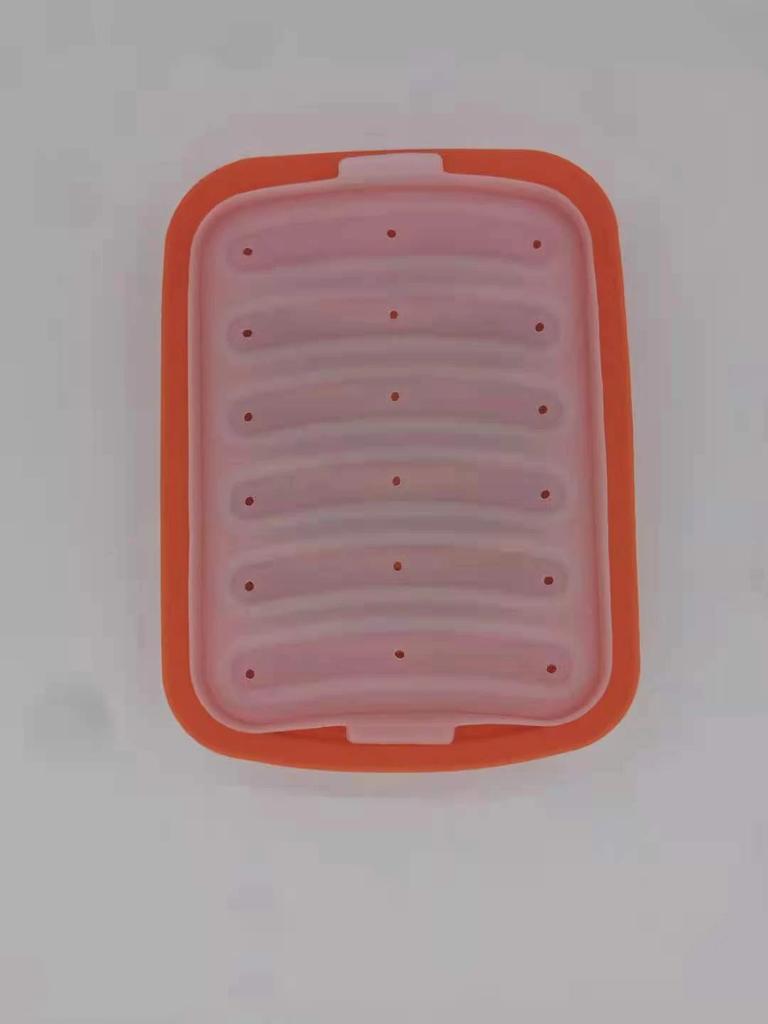 Silicone Sausage Maker Mold DIY Silicone Handmade Hamburger Hot Dog Mold Reusable Kitchen Accessories Gadget for Cake Baking Pie