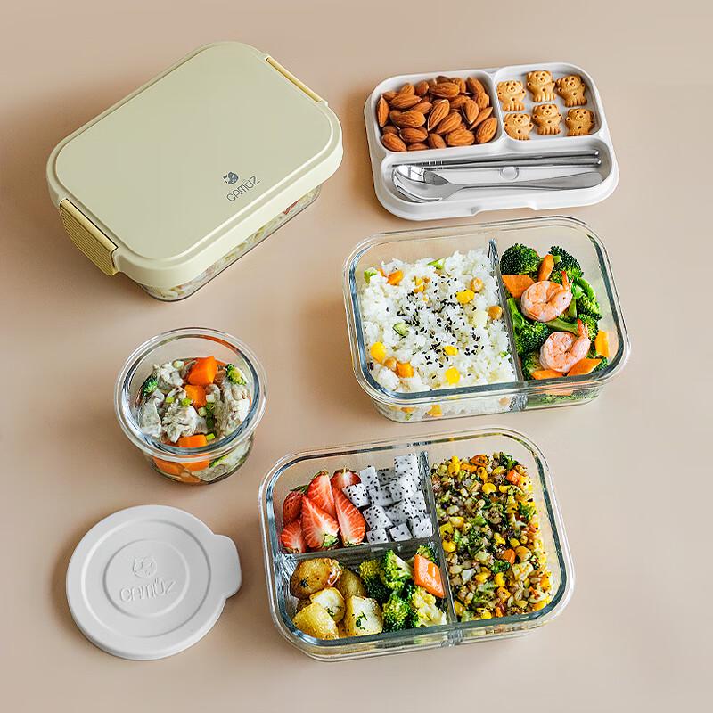 CAMUZ Hitzebeständige Glas-Lunchbox