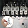 4 Pack Aluminum Grounding Terminals with Dual Holes for Dependable Electrical Ground Connection and Conductivity