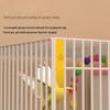 Luxury Folding Metal Bird Cage for Budgies & Mynas