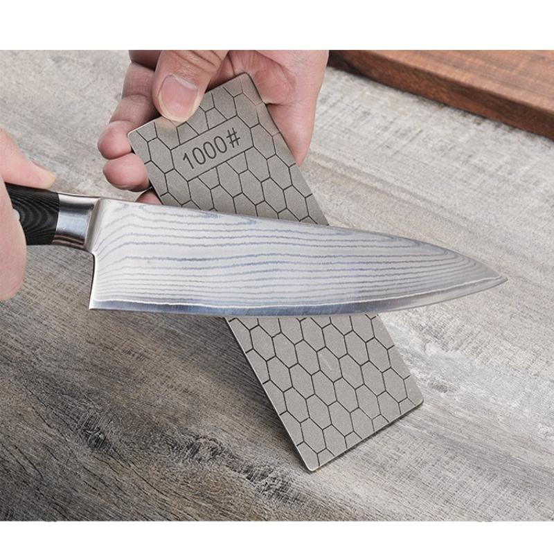 DMD Diamond Sharpening Stone Kitchen Knife Sharpener Durable Garden Tool Home Use for Long Lasting Edge Maintenance Kit