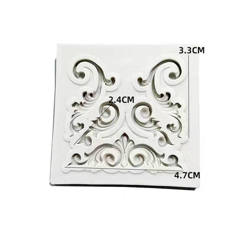Silicone Mold Fondant Cake Decoration Mold Sugar Gum Paste Tool 3D Chocolate Mould