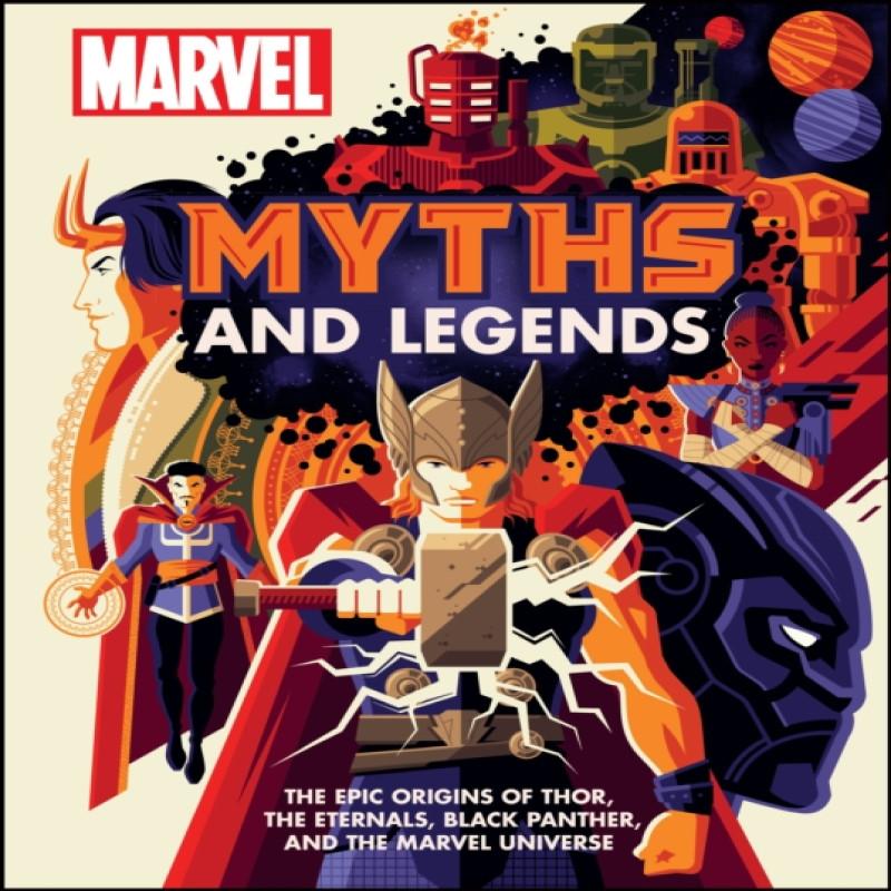 Marvel Myths and Legends by James Hill Hardback Book 9780241437803