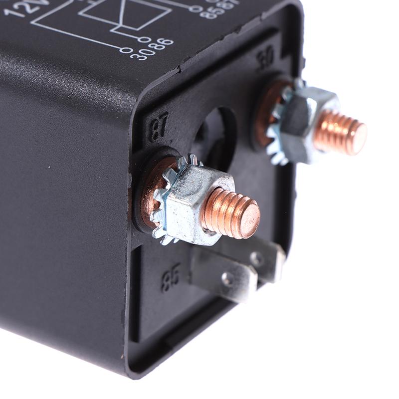 12V 200 Amp Heavy Duty Split Charge/Winch Relay for Car Van Boat 4 Pin