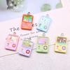 6pcs Cartoon Game Console Flat Back Resin Cabochon Cute Funny Pendant Flatback for Earring Keychains Diy Jewelry Make