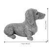 Synthetic Resin Dog Shaped Desktop Ornament Outdoor Yard Animal Statue  Courtyard Holiday Layout