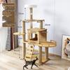 Jingzhou Cat Tree Condo with Scratch Board & Space Capsule