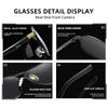 Sunglasses for Men Aviator Polarized UV Protection Military Style Metal Mirror Sun Glasses